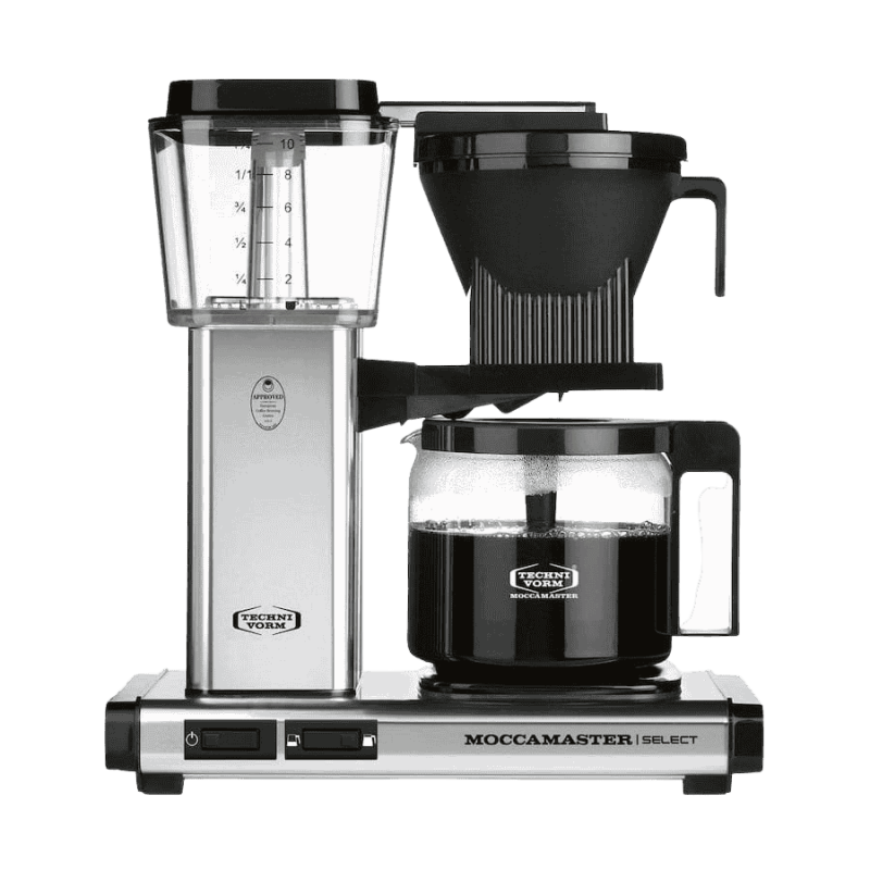 Moccamaster KBG 741 Select Polished Silver | CoffeeLove