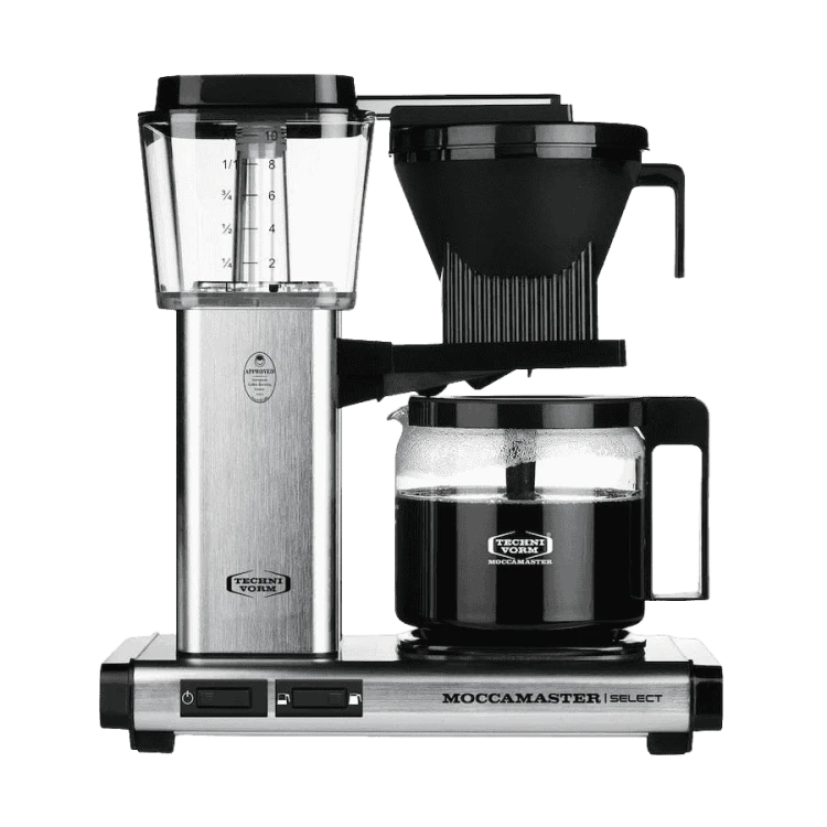 Moccamaster KBG 741 Select Silver Brushed | CoffeeLove
