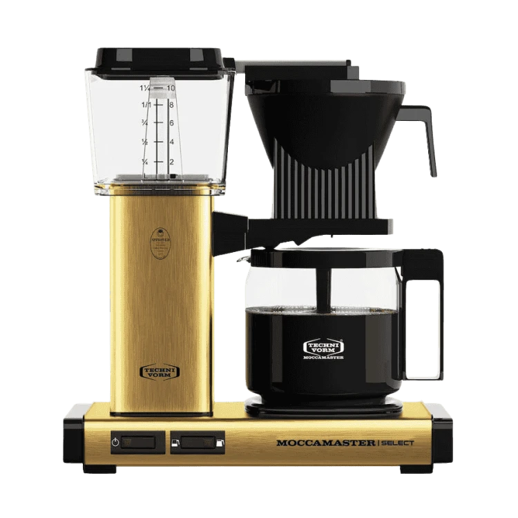 Moccamaster KBG 741 Select Brushed Brass | CoffeeLove