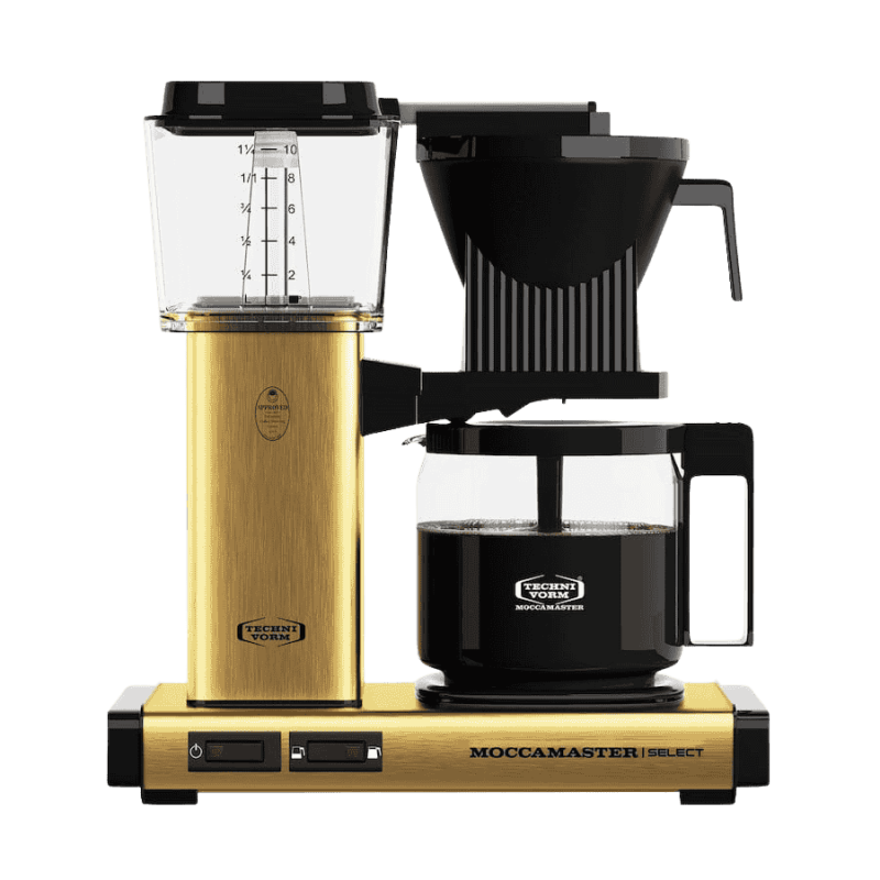 Moccamaster KBG 741 Select Brushed Brass | CoffeeLove