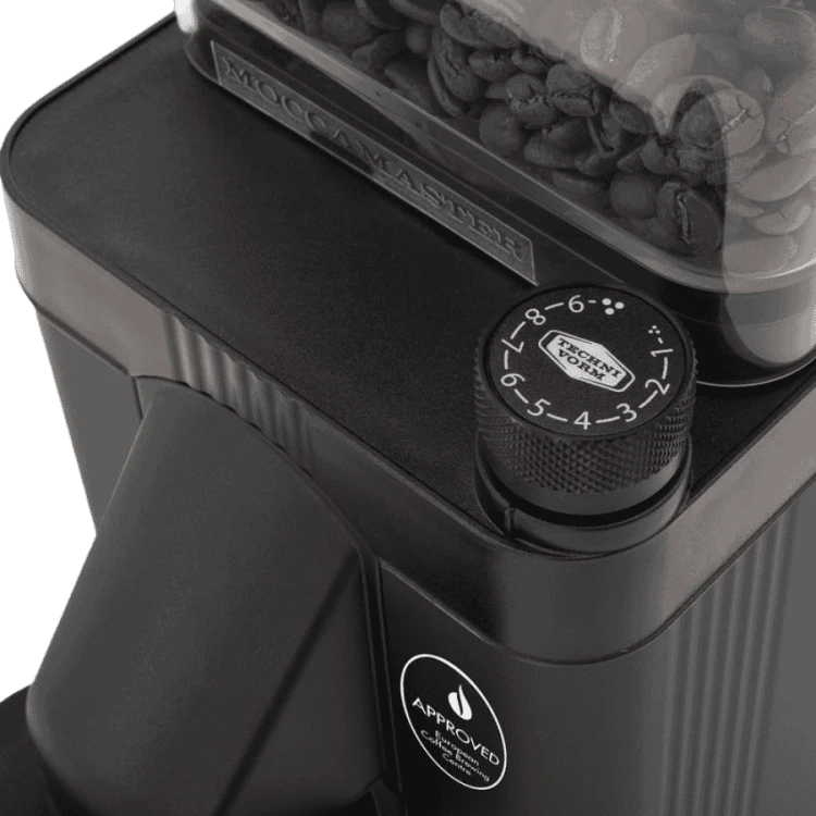 Moccamaster KM5 Burr Grinder automatyczny młynek do kawy czarny | CoffeeLove