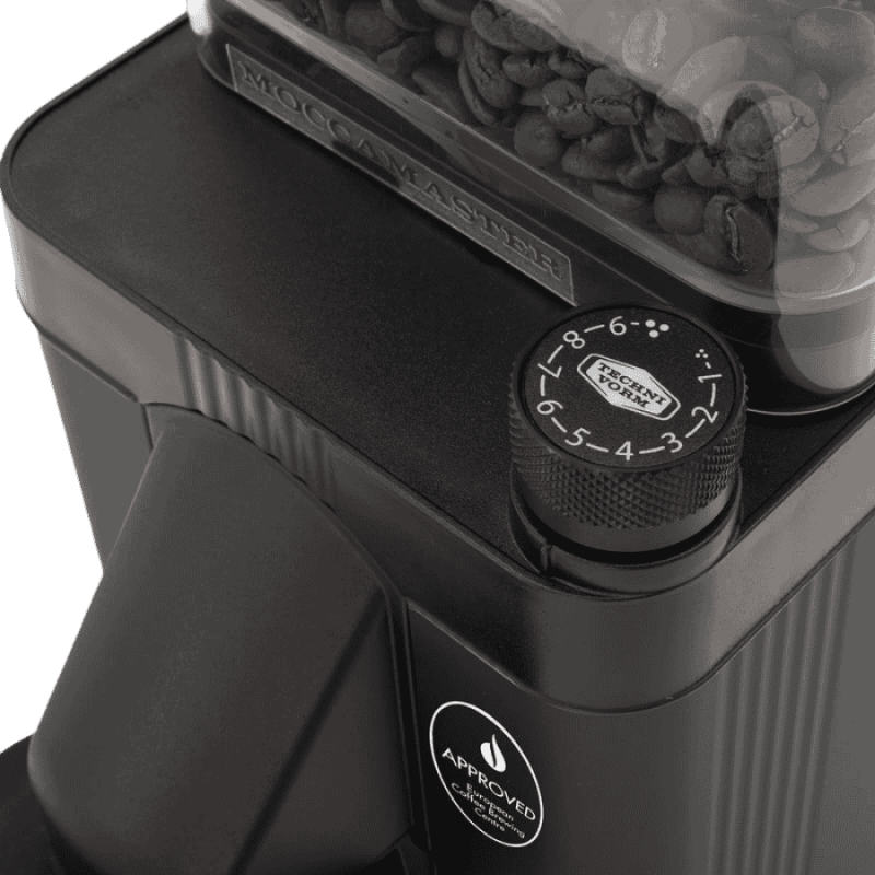 Moccamaster KM5 Burr Grinder automatyczny młynek do kawy czarny | CoffeeLove