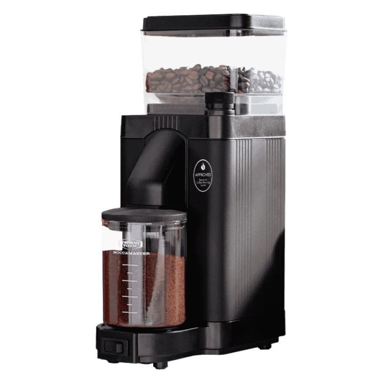Moccamaster KM5 Burr Grinder automatyczny młynek do kawy czarny | CoffeeLove