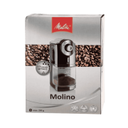Melitta Molino automatyczny młynek do kawy czarno-czerwony | CoffeeLove