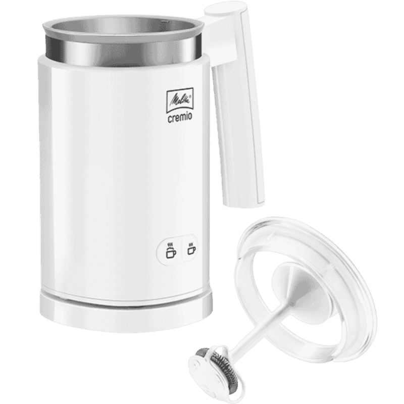 Melitta Cremio elektryczny spieniacz do mleka | biały | CoffeeLove