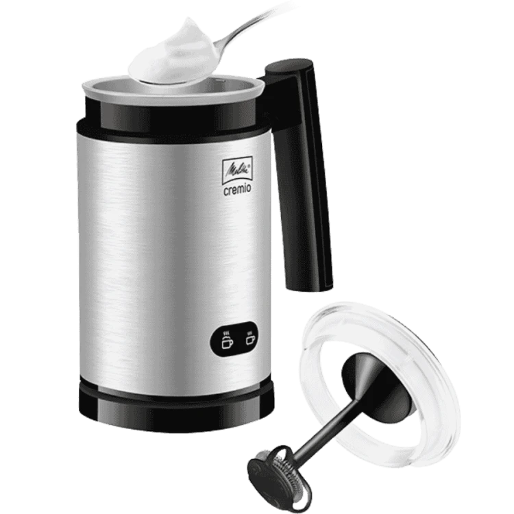 Melitta Cremio elektryczny spieniacz do mleka | srebrny | CoffeeLove
