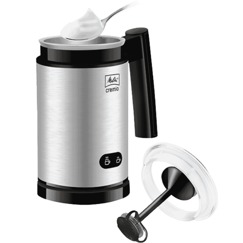 Melitta Cremio elektryczny spieniacz do mleka | srebrny | CoffeeLove