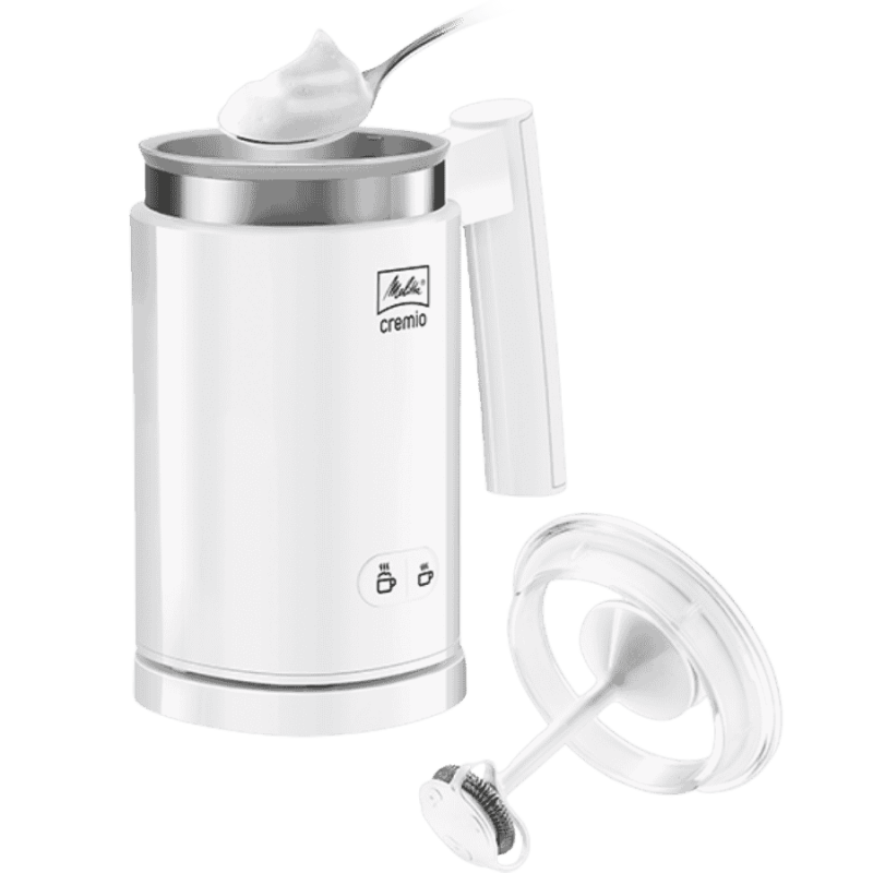 Melitta Cremio elektryczny spieniacz do mleka | biały | CoffeeLove