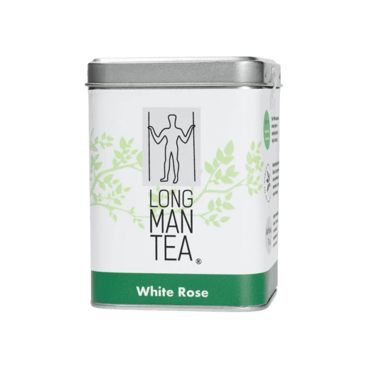 Long Man Tea White Rose herbata w puszce 100g | CoffeeLove