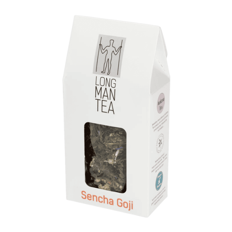 Long Man Tea Sencha Goji Box 80g | CoffeeLove
