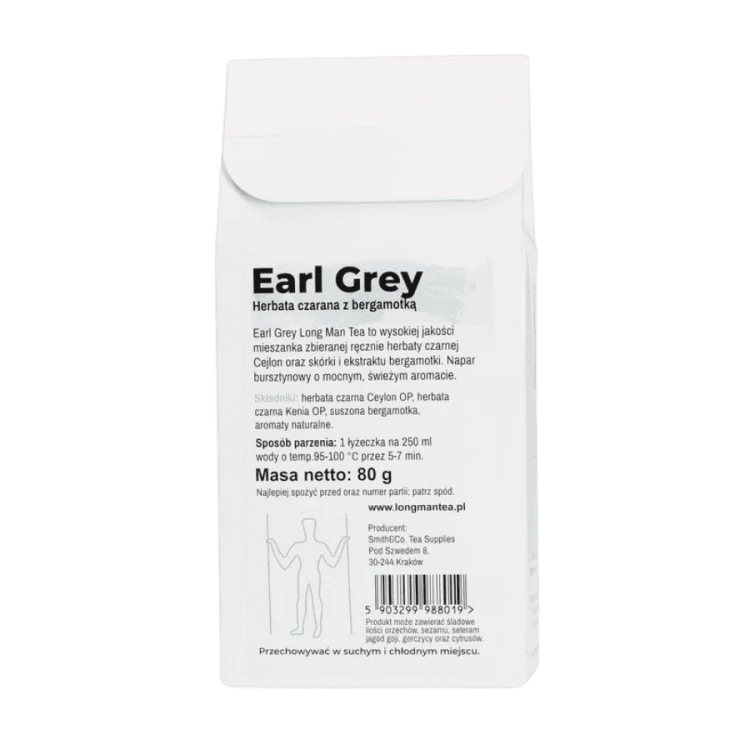 Long Man Tea Earl Grey Box 80g | CoffeeLove