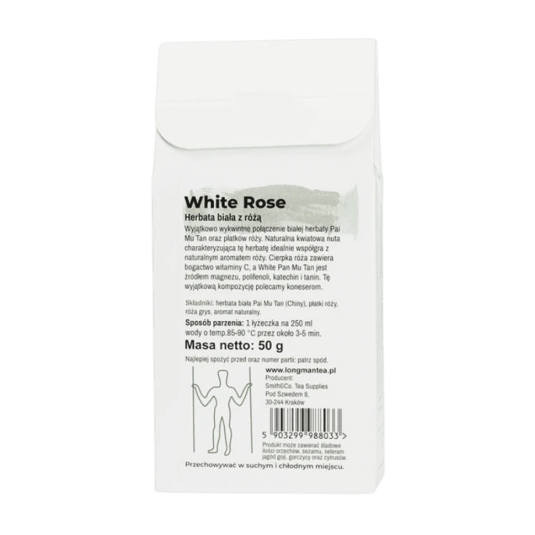 Long Man Tea White Rose Box 50g | CoffeeLove