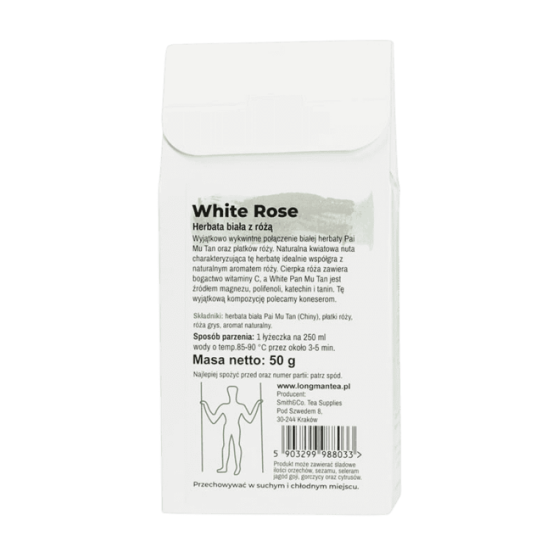 Long Man Tea White Rose Box 50g | CoffeeLove