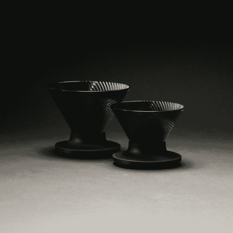 Hario V60-01 Dripper tritanowy NEO czarny | CoffeeLove