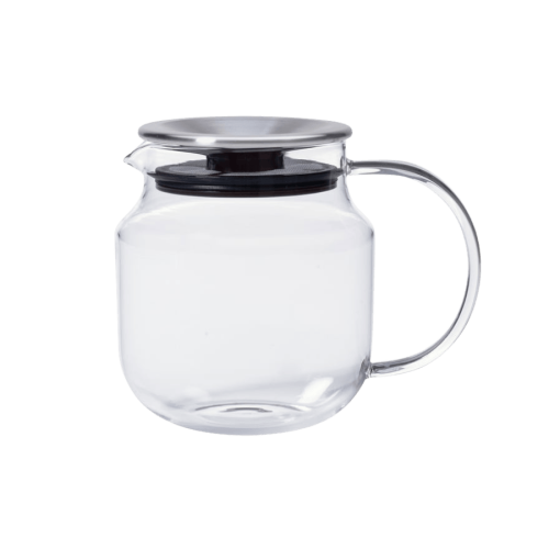 Kinto One Touch Teapot Stainless Steel Lid dzbanek do herbaty z sitkiem 620 ml