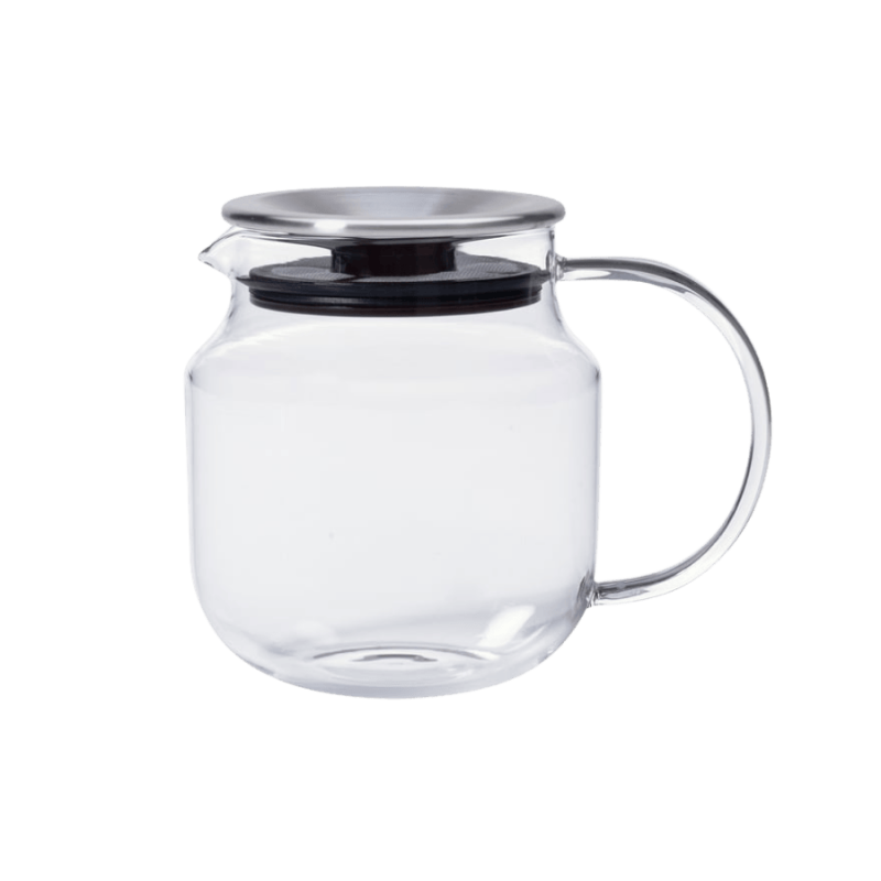 Kinto One Touch Teapot Stainless Steel Lid 620 ml | CoffeeLove