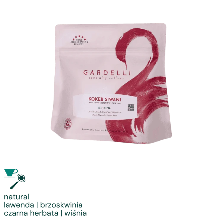Gardelli Etiopia Kokeb Siwani omniroast 250 g | CoffeeLove