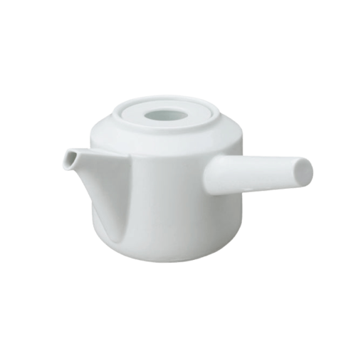 Kinto LT kyusu teapot 300ml white | CoffeeLove