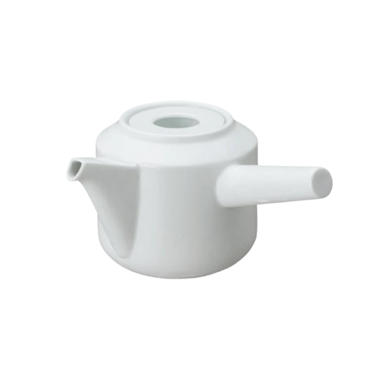 Kinto LT kyusu teapot 300ml white | CoffeeLove