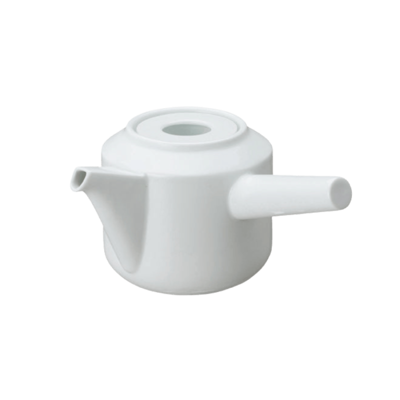 Kinto LT kyusu teapot 300ml white | CoffeeLove