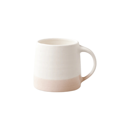 Kinto SCS-S03 mug white x pink beige 320 ml | CoffeeLove