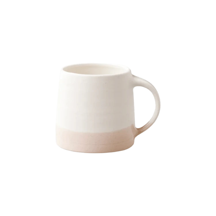 Kinto SCS-S03 mug white x pink beige 320 ml | CoffeeLove