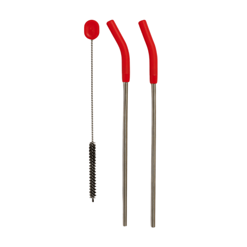 Hydro Flask Stainless Steel Straw Set Goji | CoffeeLove
