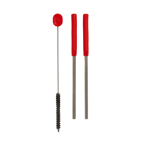 Hydro Flask Stainless Steel Straw Set Goji | CoffeeLove
