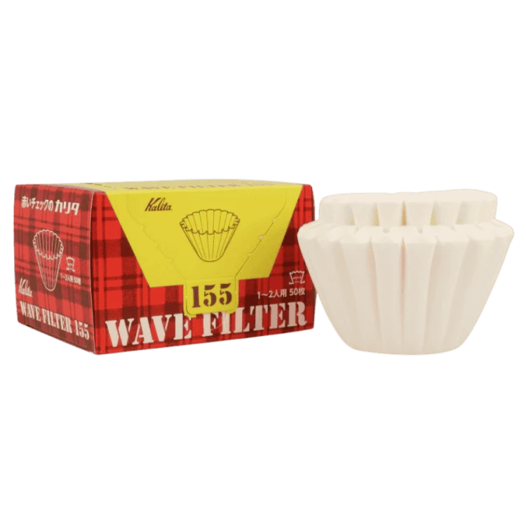 Kalita Wave Filtry papierowe białe 50 sztuk | CoffeeLove
