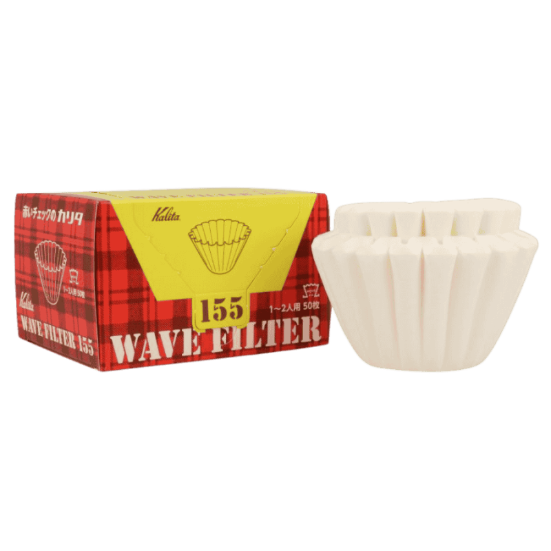 Kalita Wave Filtry papierowe białe 50 sztuk | CoffeeLove