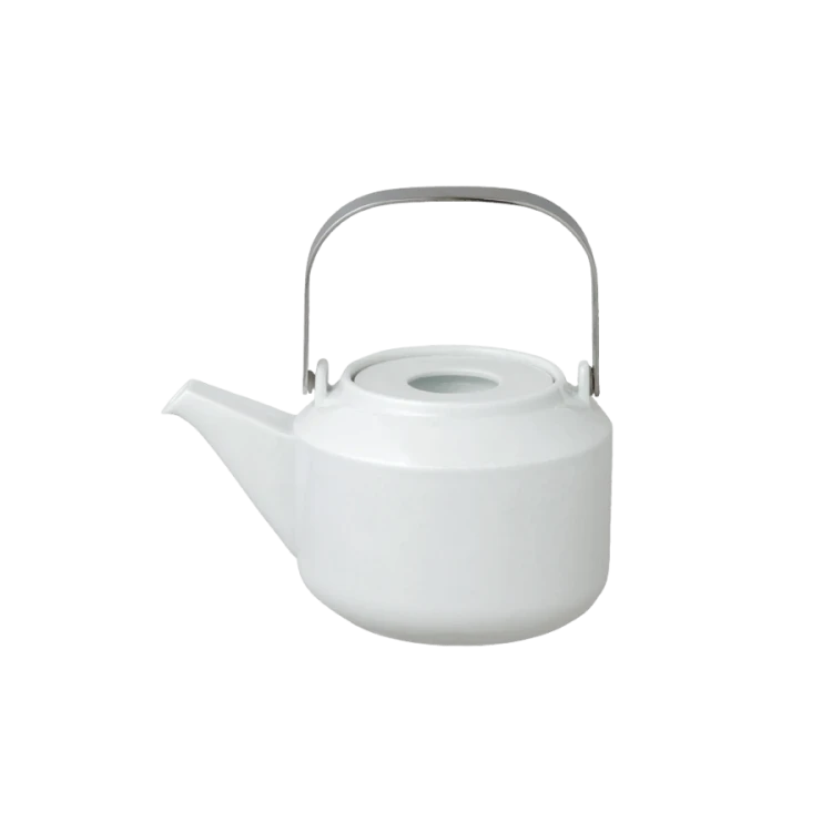 Kinto LT teapot 600ml white | CoffeeLove