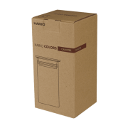 Hario Colors Canister szklany bursztynowy | CoffeeLove