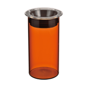 Hario Colors Canister szklany bursztynowy | CoffeeLove