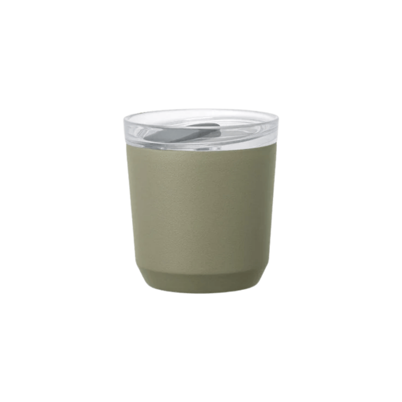 Kinto To Go tumbler 240 ml Khaki 240 ml | CoffeeLove