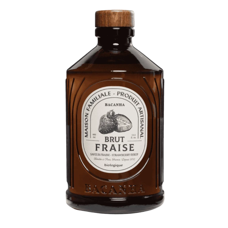 Bacanha syrop o smaku truskawkowym 400 ml | CoffeeLove