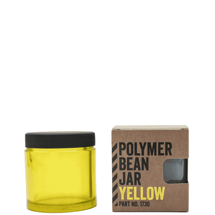 Comandante Polymer-Glass Bean Jar 40g żółty | CoffeeLove