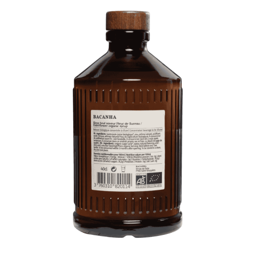 Bacanha syrop o smaku kwiatu czarnego bzu | CoffeeLove