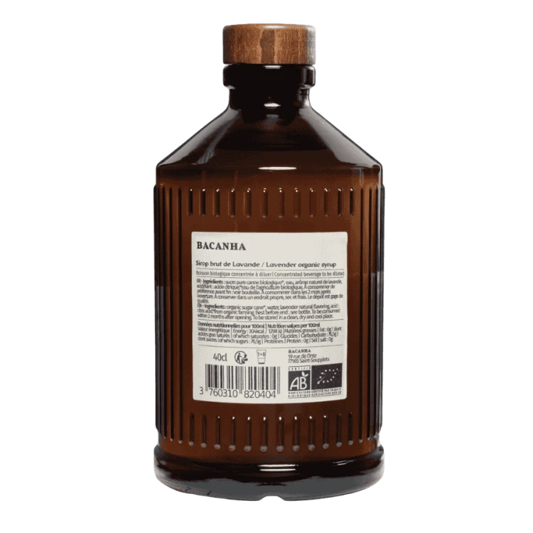 Bacanha syrop o smaku lawendowym 400 ml | CoffeeLove