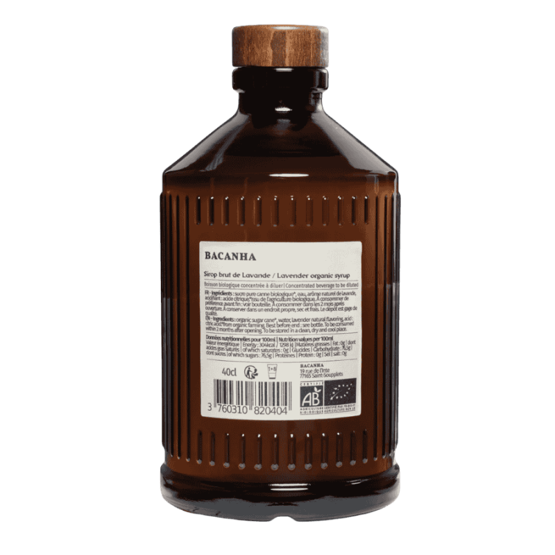 Bacanha syrop o smaku lawendowym 400 ml | CoffeeLove