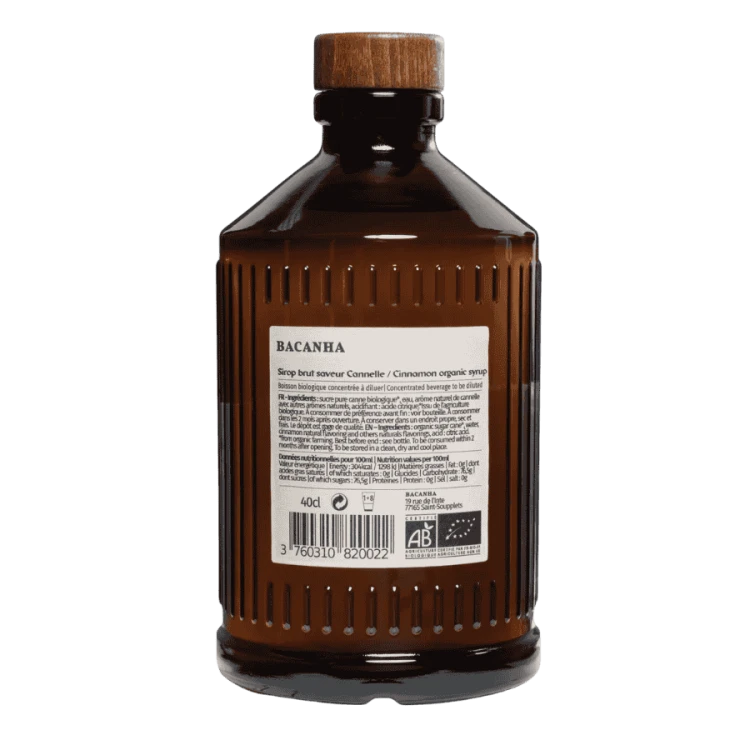 Bacanha syrop o smaku cynamonowym 400 ml | CoffeeLove
