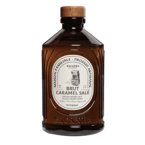 Bacanha syrop o smaku słonego karmelu 400 ml | CoffeeLove