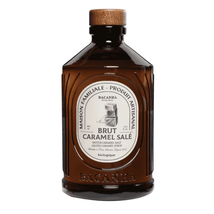 Bacanha syrop o smaku słonego karmelu 400 ml | CoffeeLove