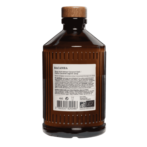 Bacanha syrop o smaku słonego karmelu 400 ml | CoffeeLove