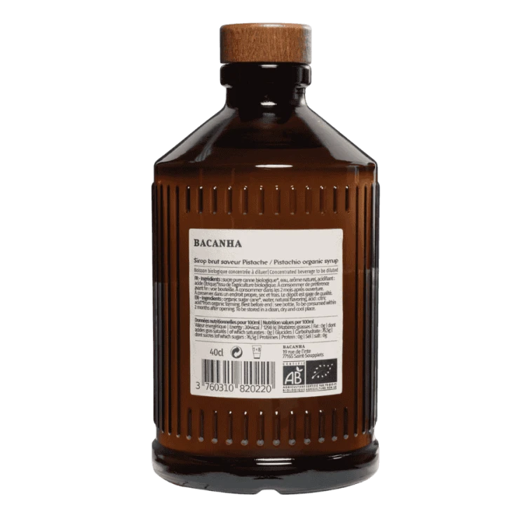 Bacanha syrop o smaku pistacjowym 400 ml | CoffeeLove
