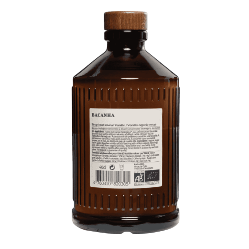 Bacanha syrop o smaku waniliowym 400 ml  | CoffeeLove