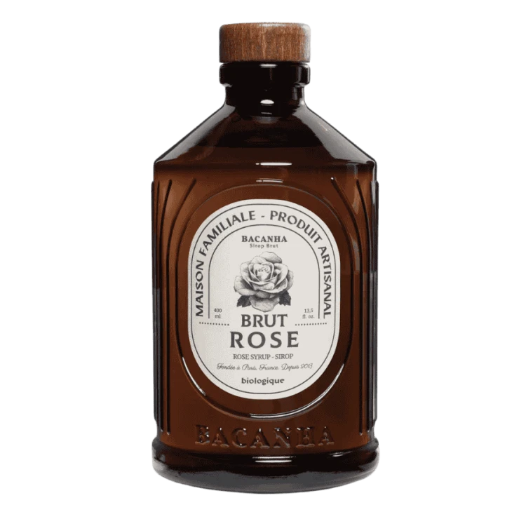 Bacanha syrop o smaku różanym 400 ml | CoffeeLove