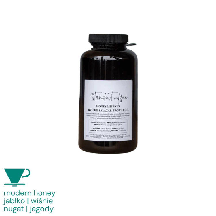 Standout Coffee Kostaryka Honey Milenio filter 250 g | CoffeeLove