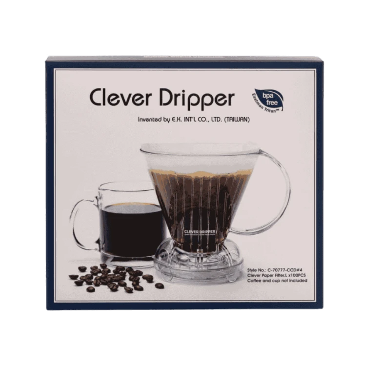 Clever Dripper koralowy | CoffeeLove