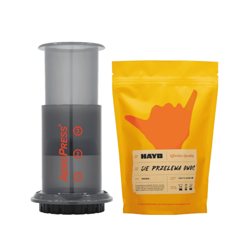 AeroPress Go + HAYB Owoc 250 g | CoffeeLove