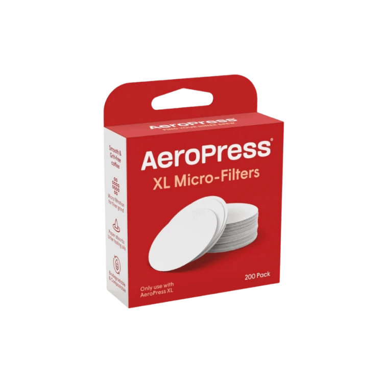 AeroPress XL Filtry papierowe białe 200 sztuk | CoffeeLove